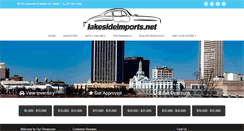 Desktop Screenshot of lakesideimports.net